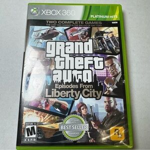 Grand Theft Auto Episodes From Liberty City Xbox 360 + Map